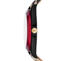 Michael Kors 女士Channing系列防水石英豹纹皮革表带手表40mm MK2855 Multicolor ONE SIZE