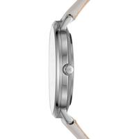 Michael Kors 女士Pyper系列防水石英简约灰色皮革表带手表38mm MK2797 Gray/White 38mm