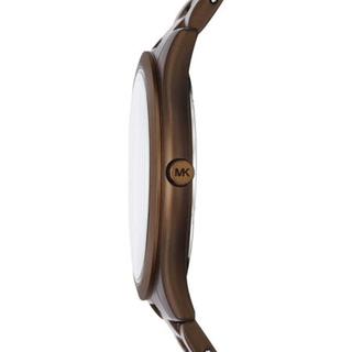 Michael Kors 女士Slim Runway系列防水三针石英铝手链手表42mm Sapphire ONE SIZE