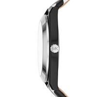 Michael Kors 女士Channing系列Zebra印花皮革表带手表40mm MK2856 Multicolor ONE SIZE