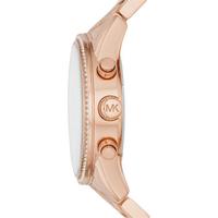 Michael Kors 女士防水石英不锈钢手链表37mm MK6428 MK6357 MK6356 Silver/Silver 37mm