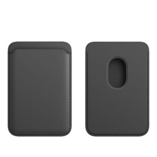 KOOLIFE 苹果MagSafe卡包/钱包适用于苹果iPhone12/12pro/12promax/12mini手机壳皮套卡包-黑色