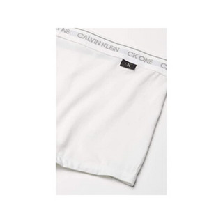 （CALVIN KLEIN）COLLECTION 男士三角内裤纯色舒适透气三条装美国直邮CK NB2405-WHITE L  否