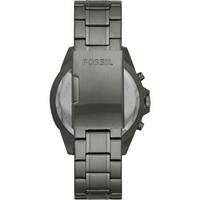 Fossil 化石男士手表 石英机芯计时码表 Garrett烟灰色不锈钢链手表 44mm表盘 Black ONE SIZE