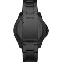 Fossil 化石男士石英机芯手表 FB-02黑色不锈钢链手表 48mm表盘FS5688 Black ONE SIZE