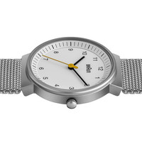 博朗(Braun)BN0031WHSLMHL 女表石英机芯33mm 金属表带简约白盘学生50米防水