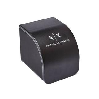 阿玛尼（ARMANI EXCHANGE）男士手表石英机芯Cayde尼龙表带腕表42mm 礼品套装 AX7111 Black One Size
