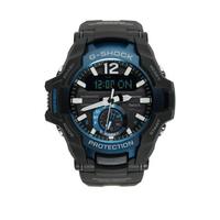 卡西欧（Casio）男士手表重力大师三针石英机芯200米防水蓝牙功能树脂表带腕表49mm Black One Size