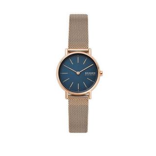 skagen男士手表Grenen石英机芯SKW6386尼龙表带40mm银灰色表盘防水50m Rose Gold No Size