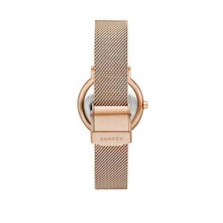 skagen男士手表Grenen石英机芯SKW6386尼龙表带40mm银灰色表盘防水50m Rose Gold No Size