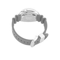 精工(Seiko)男士手表自动机械机芯黑色硅胶表带44mm拼色日期表盘防水200m可潜水 Silver No Size