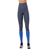 ASICS亚瑟士紧身裤女裤高腰运动健身裤跑步裤154563 Tarmac/Illusion Blue M