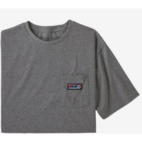 Patagonia巴塔哥尼亚男士T恤简约休闲圆领舒适短袖上衣38510 Gravel Heather XS(适合胸围86.36-88.9cm)