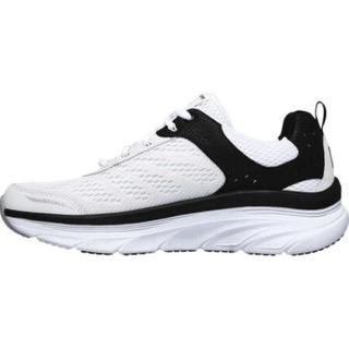 SKECHERS斯凯奇男士运动鞋低帮系带飞织网面休闲鞋厚底缓震耐磨轻质舒适跑鞋时尚旅游鞋885000 Black/Black 7/39.5码