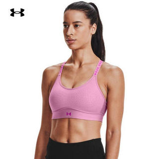 安德玛官方UA 女子运动内衣—中强度Under Armour1351990 粉红色680 M