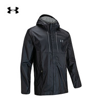 安德玛官方UA Cloudburst男子运动夹克Under Armour1350950 黑色001 M