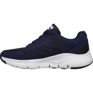 SKECHERS斯凯奇男士运动鞋低帮系带飞织网面休闲鞋缓震耐磨轻质舒适跑鞋时尚旅游鞋886620 Charcoal/Black 8.5/41.5码
