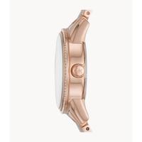 Michael Kors/MK 女士手表100米防水不锈钢表带腕表 MK6349 37MM表盘 Rose Gold os