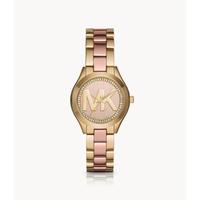 Michael Kors/MK女士手表50米防水不锈钢表带潮流时尚腕表 MK3650 33MM表盘 Gold os