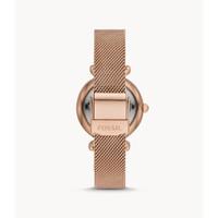 Fossil化石女士手表石英机芯不锈钢表带30米防水28mm表盘ES4836 Rose Gold os