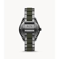 阿玛尼(ARMANI EXCHANGE)男士手表石英机芯不锈钢表带44mm防水100m AX1833 Gunmetal os