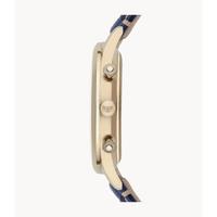 阿玛尼Emporio Armani男士手表石英机芯皮质表带43mm多功能表盘防水50m AR1862 Gold os