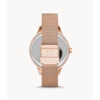 阿玛尼(ARMANI EXCHANGE)女士手表石英机芯不锈钢表带38mm防水50m AX5602 Rose Gold os