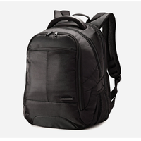 Samsonite/新秀丽包双肩男背包商务旅行包 双肩包多隔层美国直邮55937 Black