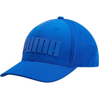 PUMA彪马男帽女帽纯色Logo印花遮阳帽棒球帽897680 Blue OSFA