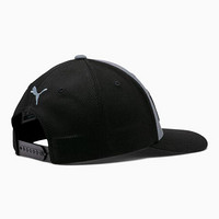 PUMA彪马男女平檐遮阳帽棒球帽Logo徽标拼色运动帽可调节856194 Blue/Black OSFA