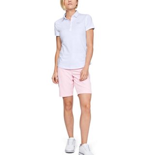 UNDER ARMOUR 安德玛 Zinger 女子POLO衫 1353124-100 白色 XXL