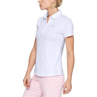 UNDER ARMOUR 安德玛 Zinger 女子POLO衫 1353124-100 白色 XXL