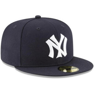 MLB男女棒球帽New York Yankees羊毛平檐遮阳帽运动帽纯色2976499 Gray 7 1/4(适合头围57.7cm)
