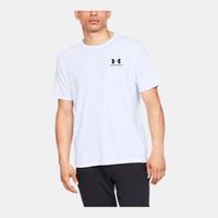 安德玛(Under Armour)男士夏季圆领套头舒适速干休闲T恤短袖宽松运动上衣1326799 White 4XL
