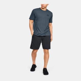 安德玛（Under Armour）男士夏季圆领套头舒适速干休闲T恤短袖宽松运动上衣1326799 Red SM