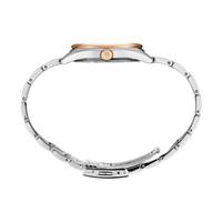 精工(Seiko)女士石英手表100米防水日期窗口双色不锈钢手链腕表36mm Two Tone os