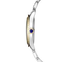 精工(Seiko)女士手表三针石英50米防水双色不锈钢手链腕表29mm Silver os