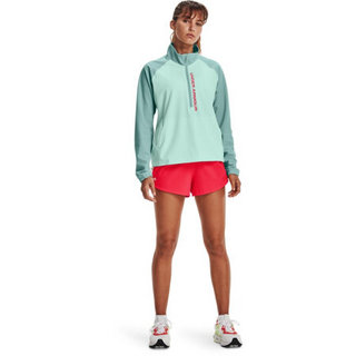 安德玛官方UA Recover女子梭织运动短裤Under Armour1354359 红色628 S