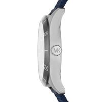 Michael Kors/MK男士石英手表海军蓝硅胶网状表带腕表44mm Navy os