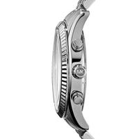 Michael Kors/MK 男士手表计时码表不锈钢手链腕表45mm MK8280 Silver/Blue 45mm
