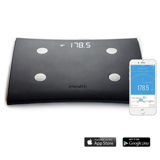 iHealth Vista HS5 无线体重称 体脂秤 瘦身减肥测量 Wi-Fi连接 健康生活
