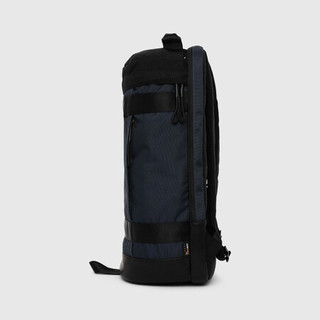 DIESEL迪赛男款纯色简约舒适通勤实用电脑包双肩背包X06259P1600 Dark Blue UNI