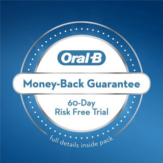 欧乐B（ORAL-B）9600电动牙刷 带3个黑色刷头 6种清洁模式 蓝牙连接手机 面部识别实时反馈