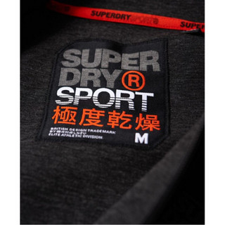 superdry极度干燥男士夹克外套拉链上衣长袖休闲上衣1041513500050 Gravel Marl XXL