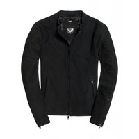 superdry极度干燥男士夹克外套商务休闲修身拉链上衣1020201500057 Black L