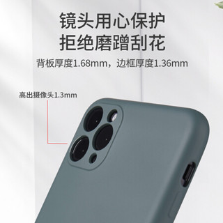 爱否橡皮糖iPhone 11软壳苹果11 Pro简约手机壳TPU全包Max防摔超薄保护套亲肤壳 浅粉 iPhone 11 Pro Max