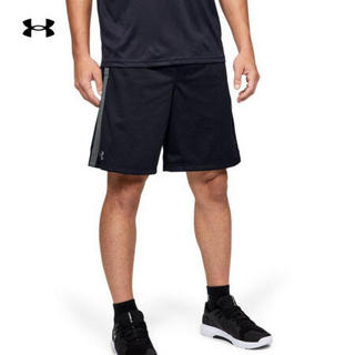 安德玛官方UA Tech男子网层运动短裤Under Armour1271940 黑色006 3XL