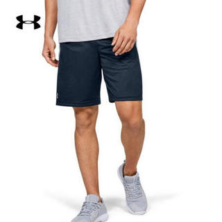 安德玛官方UA Tech男子网层运动短裤Under Armour1271940 深蓝色411 3XL