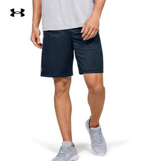 安德玛官方UA Tech男子网层运动短裤Under Armour1271940 深蓝色411 3XL