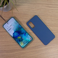 AKAVO/爱否开物 轻薄 三星S20 Ultra液态硅胶手机壳 S20 Ultra 茶墨绿(无LOGO)